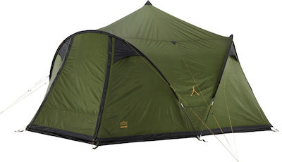 Grand Canyon Black Knob 10 Camping Tent Beige 4 Seasons for 8 People 510x450x250cm