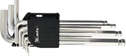 MTX Allen-Schlüssel-Set mit 9 Schlüsseln