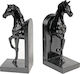 Wooden Bookend in Black Color 9.50x12.7x27cm.