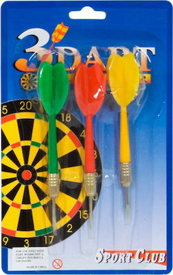 ToyMarkt Săgeți Set de darts din carton 11x17cm 3buc 912263