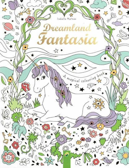 Dreamland Fantasia, O carte magică de colorat