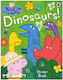 PEPPA PIG: DINOSAURS! STICKER BOOK HC BBK