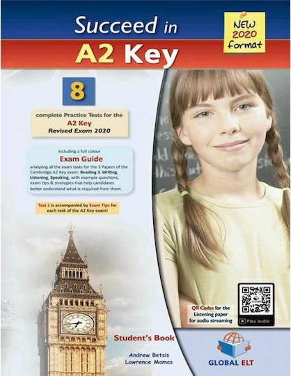 Succeed in A2 Key (ket) 8 Pr.tests 2020 Cds