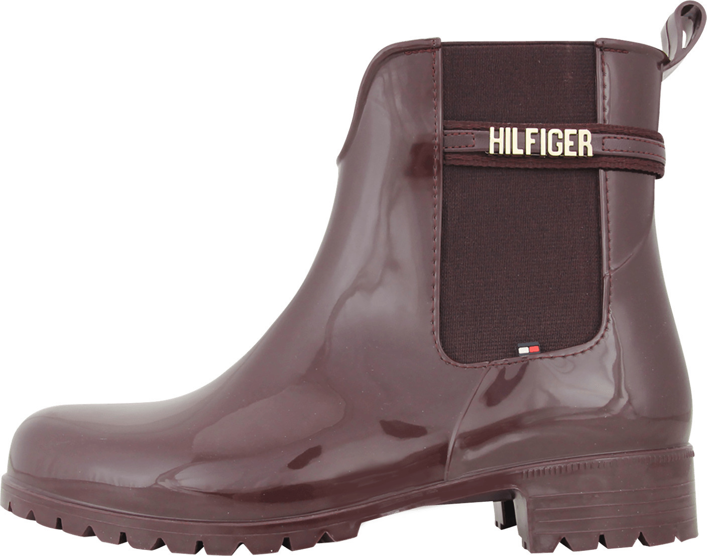 Tommy hilfiger block branding mid boot clearance