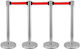 Next Systems Sicherheitsschranke Rot Set mit Gurtband 2mx91cm SR-200-4