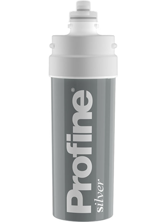 Profine Under Sink Water Filter Replacement made of Activated Carbon Silver Small 0.5 μm