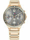 Tommy Hilfiger Eve Γυναικείο Ρολόι 38mm Μπαταρίας με Ροζ Χρυσό Μεταλλικό Μπρασελέ