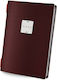 DAG Style Menü-Halter in Burgundisch Farbe Golf...