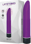 LateToBed Nyly Classic Vibrator 13.5cm Purple