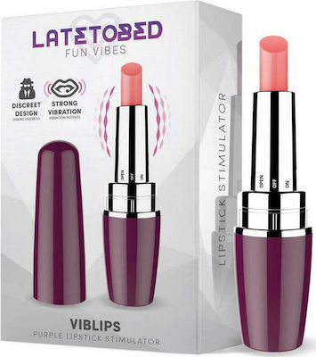 LateToBed Viblips Clitoral Vibrator G-866 Purple