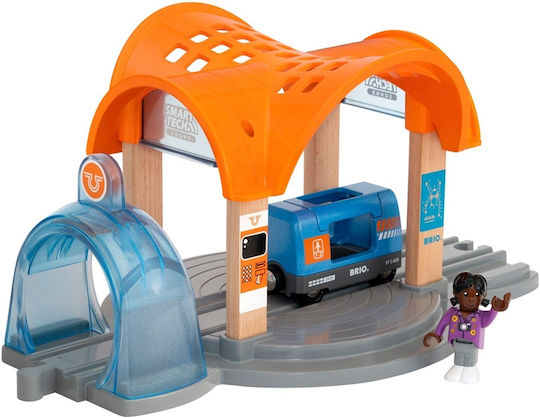 Brio Toys Smart Tech Sound Action Σετ με Τρενάκι με Ήχο και Φως για 3+ Ετών
