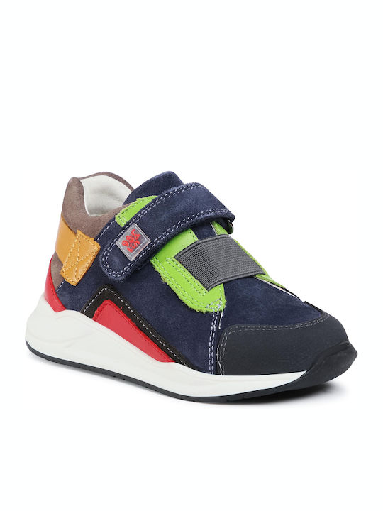 Garvalin Παιδικά Sneakers High Ανατομικά με Σκρ...