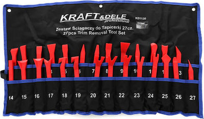 Kraft & Dele Removal Tool 27pcs Upholstery Removal Set - Clips