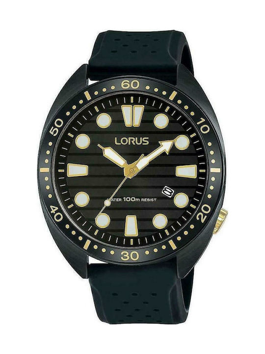 Lorus Ρολόι Μπαταρίας με Καουτσούκ Λουράκι Lorus Ρολόι Μπαταρίας με Καουτσούκ Λουράκι
