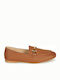 Clarks Pure2 Leder Damen Loafers in Tabac Braun Farbe