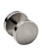 Silver Plug 10mm Surgical Steel 316L