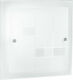 Fan Europe Musa Modern Glass Ceiling Light with Socket E27 30pcs White