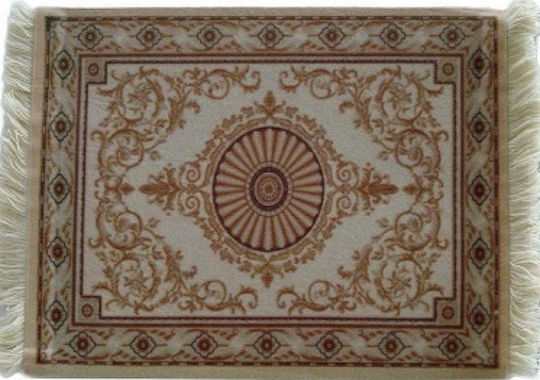 Ankor Platzdeckchen Stoff Beige 26x18cm 1Stück