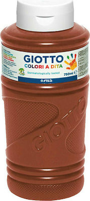 Giotto Colori a Dita Vopsea degete Maro 750ml 000536028