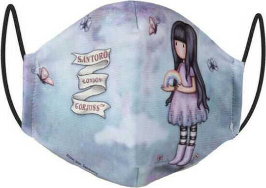 Santoro Children's Mask 6-9 Years Protective Mask Fabric Kids 193153 1pcs