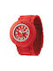 ODM Watch Battery with Red Rubber Strap PP001-07