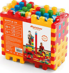 Marioinex Building Block Construction Blocks Waffles for 2+ years 24pcs 900 062