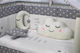 Bebe Stars Crib Pillows Decorative "Stars" White 3pcs