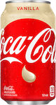 Coca Cola Κουτί Cola Vanilla με Ανθρακικό 330ml
