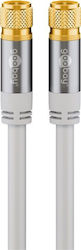 Goobay Satellite Cable F-Connector male - F-Connector male 2m (70600)