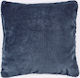 Rythmos Decorative Pillow Case Alvaro Fleece Blue 50x50cm.