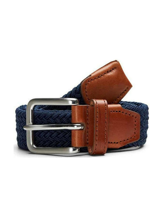 Jack & Jones Men's Knitted Fabric Elastic Belt ...