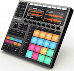 Native Instruments Midi Controller Native Maschine+ σε Μαύρο Χρώμα