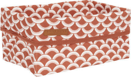 Little Dutch Бебешка кошница за козметика Sunrise Rectangle Оранжев 1бр
