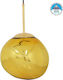 GloboStar Dixxon Pendant Lamp E27 Gold Gold