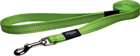 Rogz Λουρί/Οδηγός Σκύλου Ιμάντας 20mm/1.4m (Lime) σε Πράσινο χρώμα 1.4m