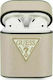 Guess Saffiano Case Plastic Case Beige for Appl...