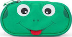 Affenzahn Βατραχάκι Pencil Case with 1 Compartment Green