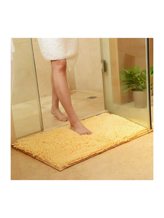 Sidirela Non-Slip Bath Mats Set E-2564 E-2564 Ekru 3pcs