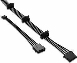 Be Quiet CM-30750 15-Pin Sata - 4-Pin Molex Kabel 0.6m Schwarz (BC050)