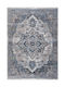 Balsan Χαλί Ορθογώνιο με Κρόσια Grey 133x190cm