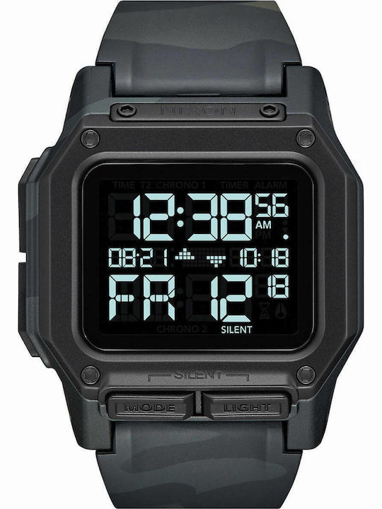 Nixon Regulus Ψηφιακό Ανδρικό Ρολόι 46mm Μπαταρ...