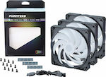 Phanteks PH-F140SK Case Fan με RGB Φωτισμό και Σύνδεση 4-Pin PWM 3τμχ