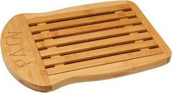 5Five Rectangular Bamboo Chopping Board for Bread Brown 34x26cm