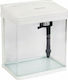 Nobleza Fish Aquarium Capacity 7lt with Lighting, Filter and 16x23x27.5cm. White