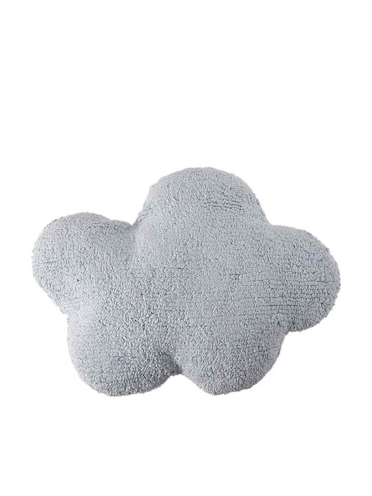 Lorena Canals Kinder Wurfkissen Wolke Grau 50x37cm