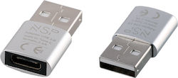NSP 16842 USB-A male σε USB-C female