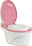 Cangaroo Potty Bowl Grown Up with Lid Pink 107951