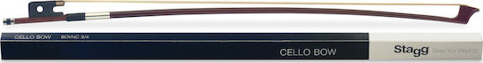 Stagg Round Bow for Cello 3/4 BOVNC Bow