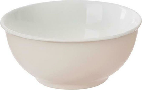 Atmosphera Serving Bowl Round made of Porcelain Pink with Diameter 14cm