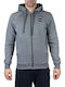 Rival Men's Sweatshirt with Hood Heather Gray